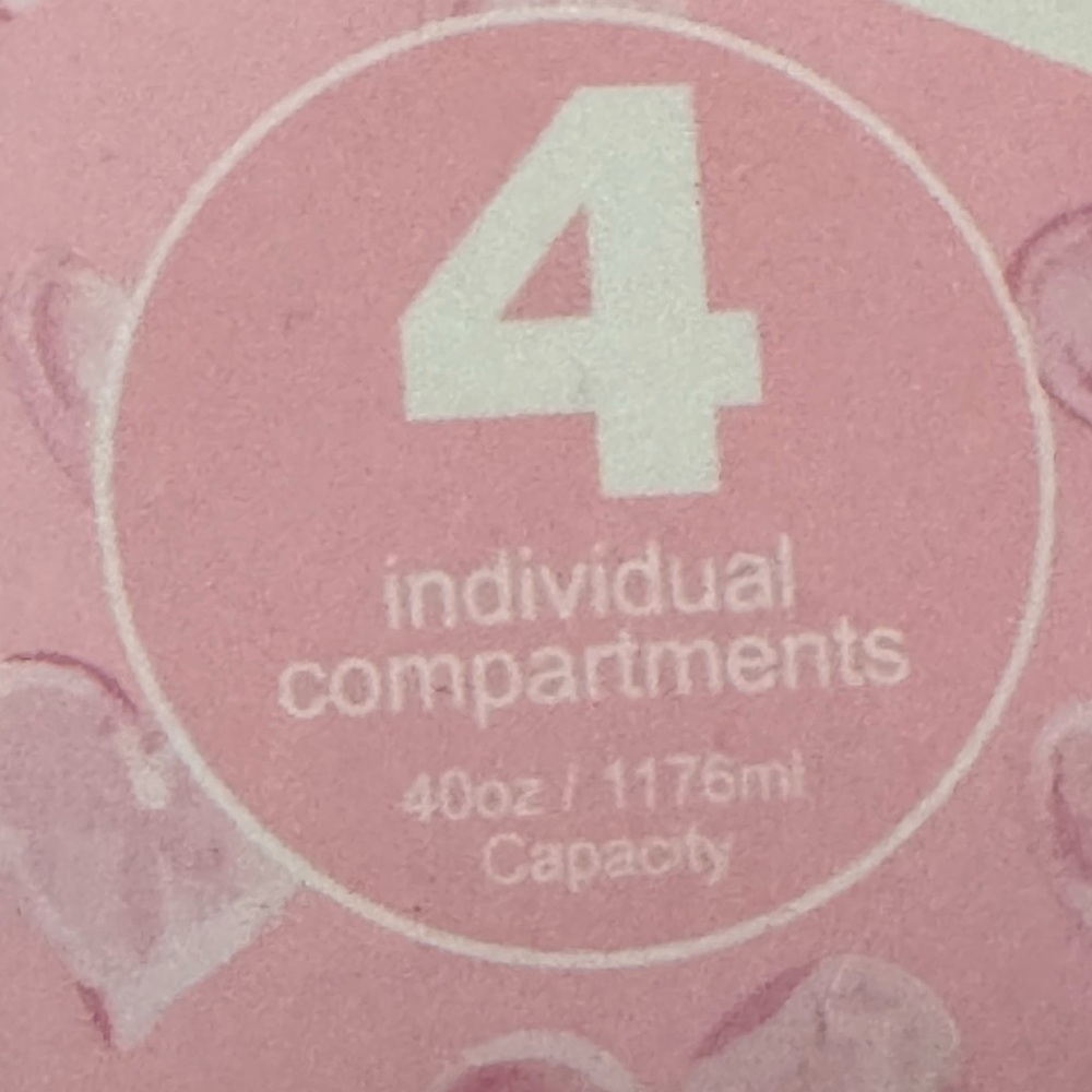 CWC Pink XO Snack Box Snacklebox - Picture 3 of 7